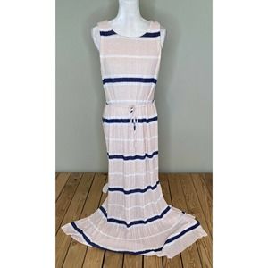 NWOT ETHEREAL Sleeveless Pleated Maxi Dress Large